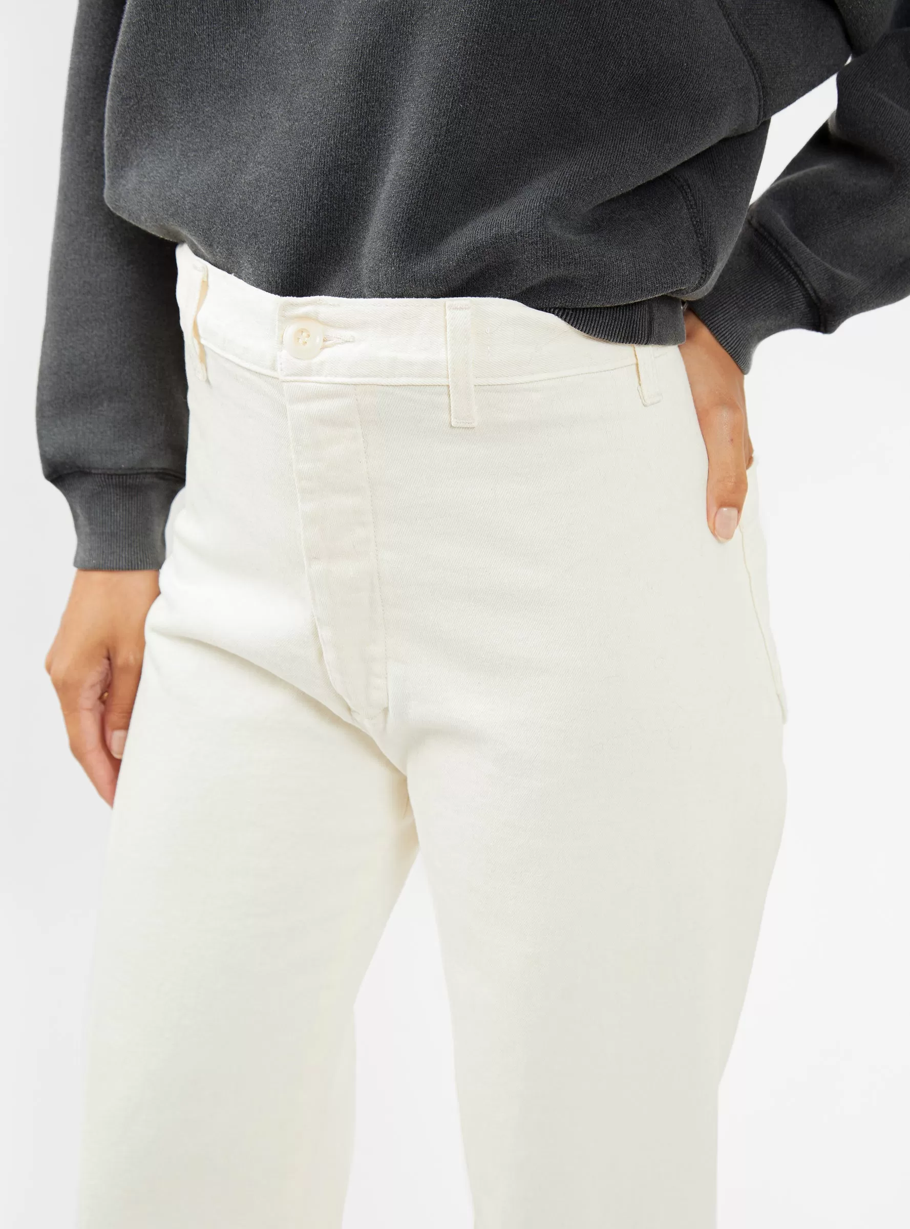 The Seafair Jeans Stone White