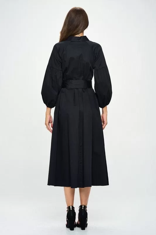 The Ultimate Cotton Maxi Shirt Dress