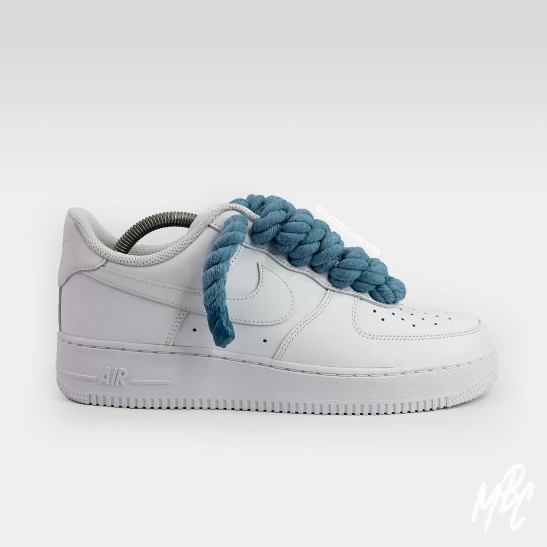 Thicc Laces - White Air Force 1 Custom