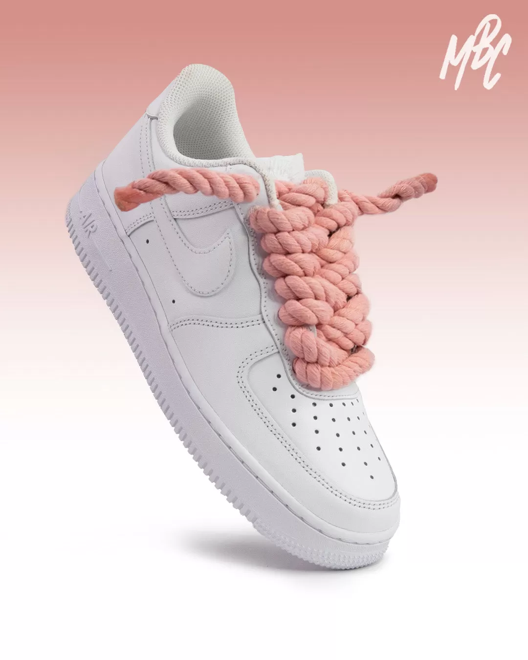 Thicc Laces - White Air Force 1 Custom