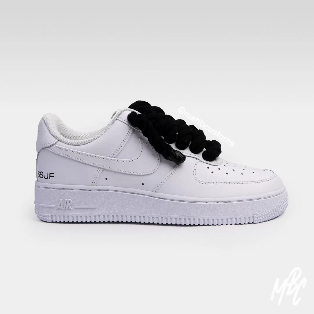 Thicc Laces - White Air Force 1 Custom