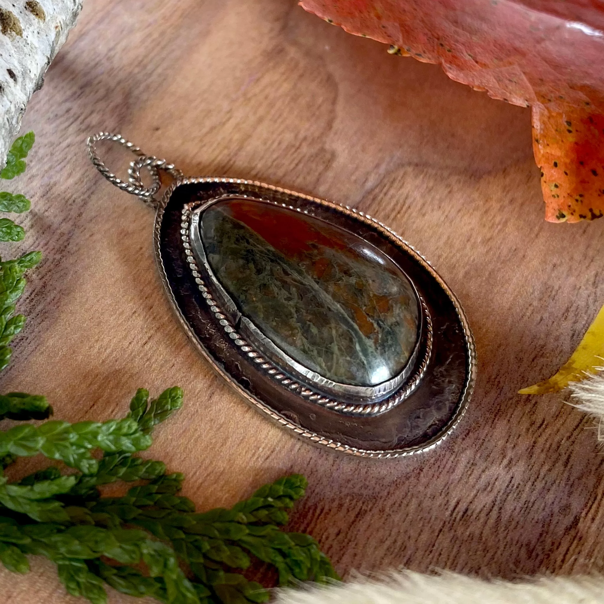 Unakite Pendant