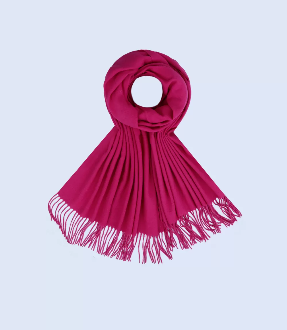 WA1220-FUSCHIA-Scarf For Women