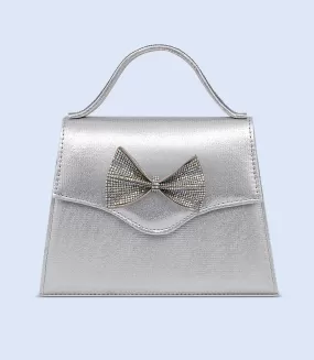 WB2616-SILVER-Women Trendy Bag