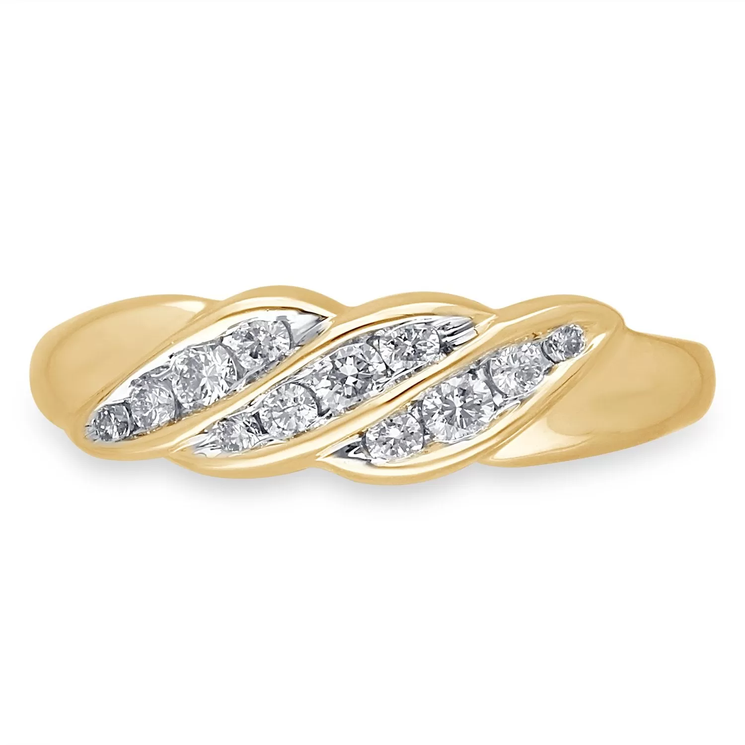 Yellow Gold Diamond Eternal Ring