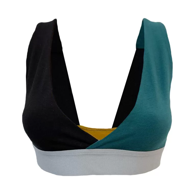 Zero-waste Organic Cross-over Bra