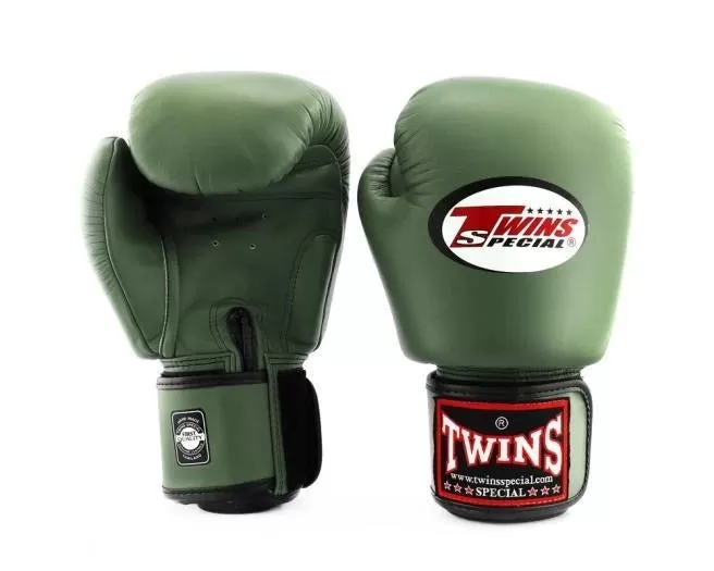 泰拳拳套 Thai Boxing Gloves : TWINS BGVL3 OLIVE